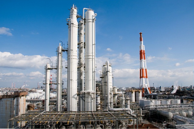Production unit at the Yokkaichi Plant
